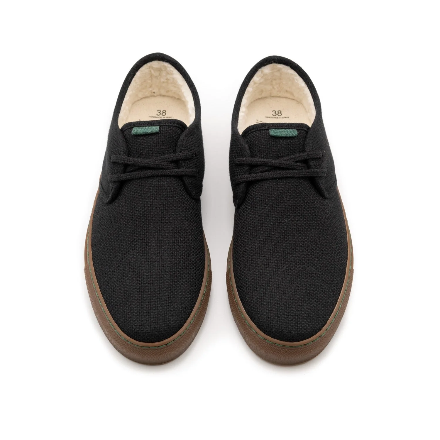 Vegan winter sneaker black SID016 - Image 3