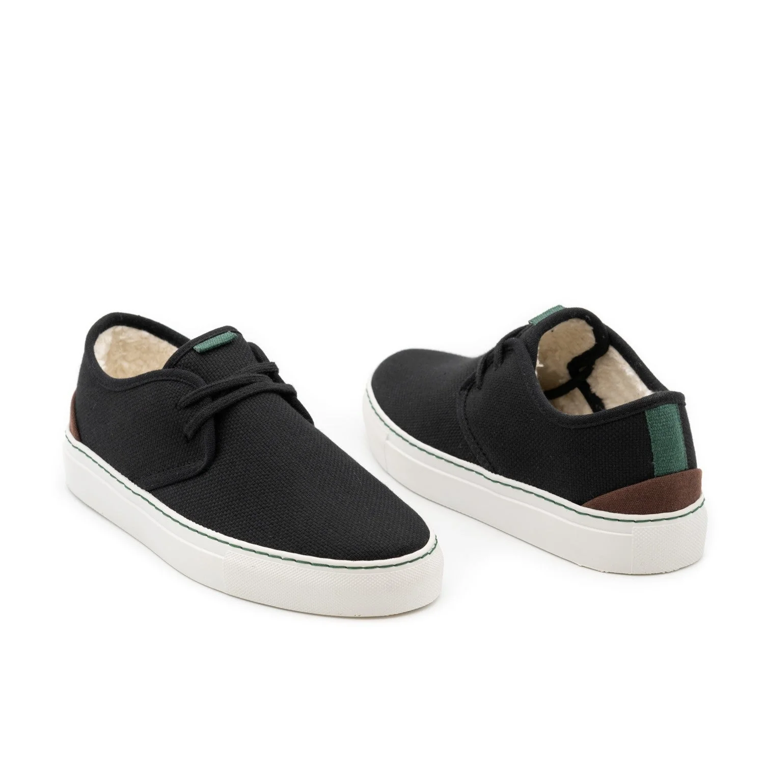 Vegan winter sneaker black SID018 - Image 2