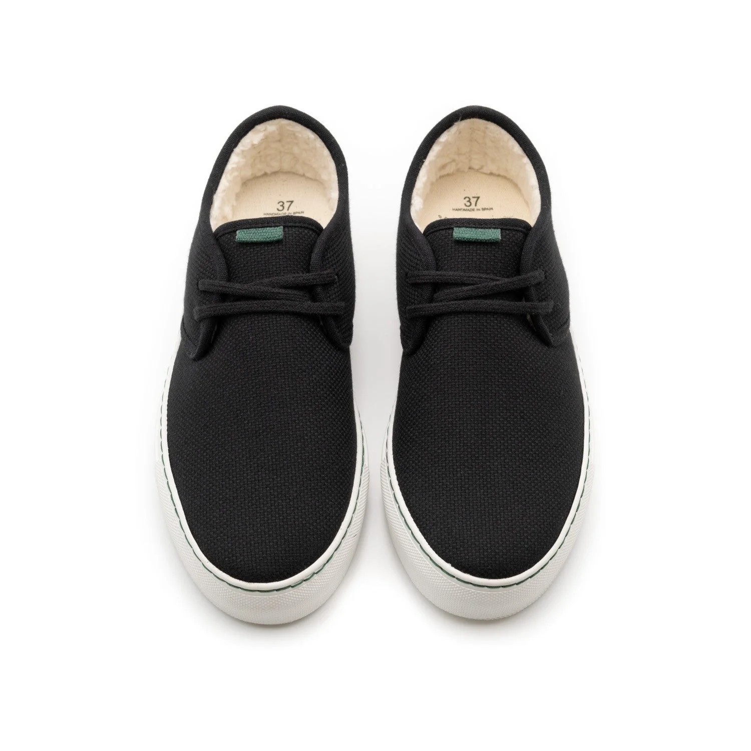 Vegan winter sneaker black SID018 - Image 3