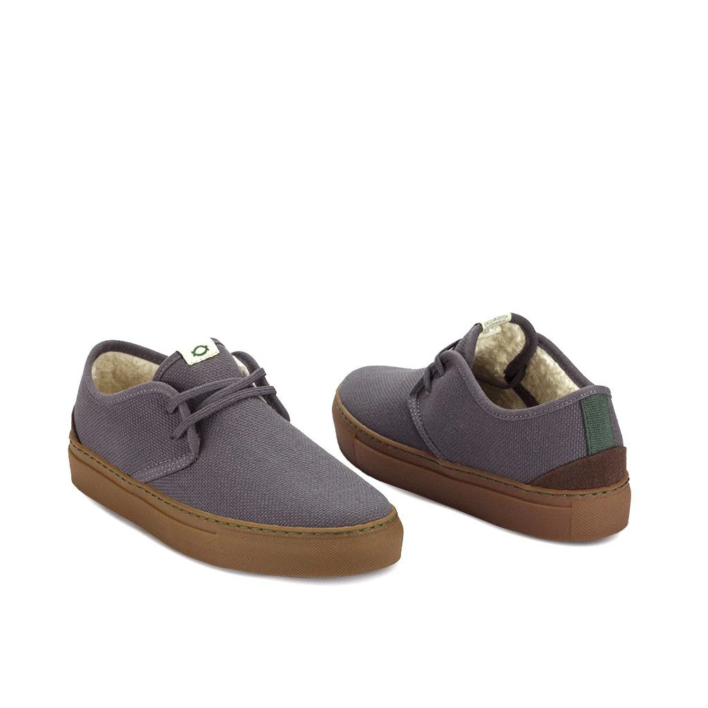 Vegan winter sneaker gray SID028 - Image 2