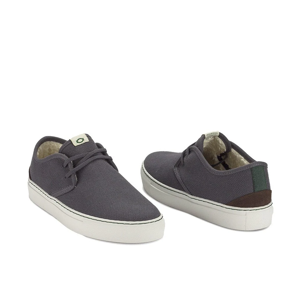 Vegan winter sneaker gray SID030 - Image 2