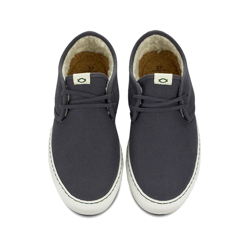 Vegan winter sneaker gray SID030 - Image 3