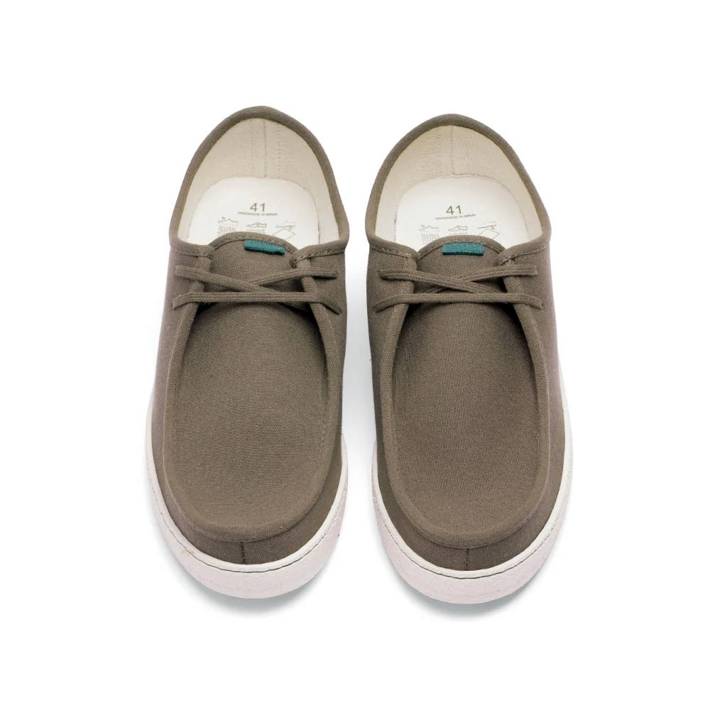 Vegan wallabee khaki SOC007 - Image 3